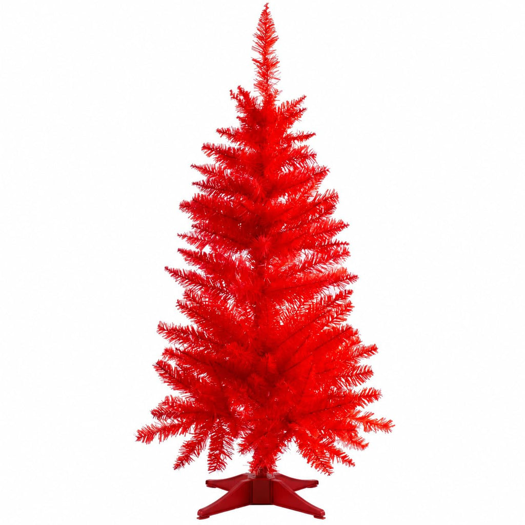 3FT Artificial Small Christmas Tree Mini Tabletop Decor Green