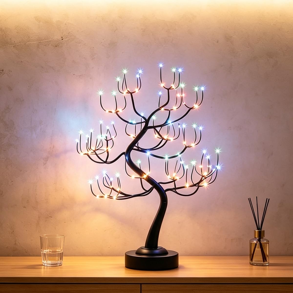 FUCHSUN 108 LED Tabletop Tree Lights, Lighted Artificial Twinkle Tree Lamp