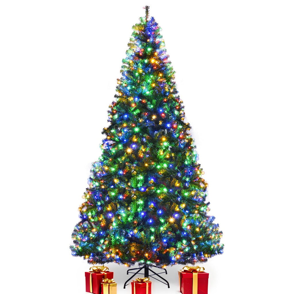 COSTWAY 4 FT Pre-lit Christmas Tree, Artificial Holiday Xmas Tree