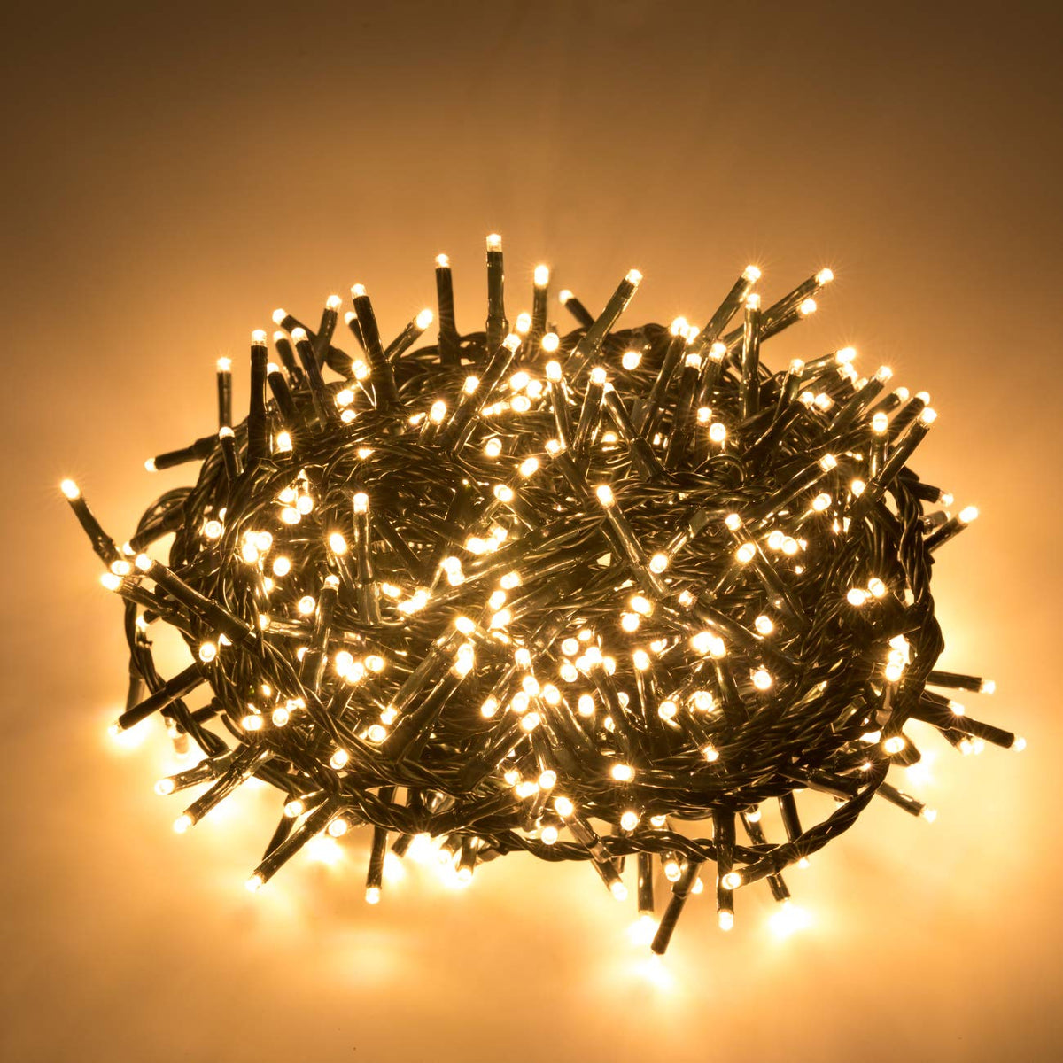 AWQ 500LED 49ft Christmas Cluster Lights String Light Decoration Warm White