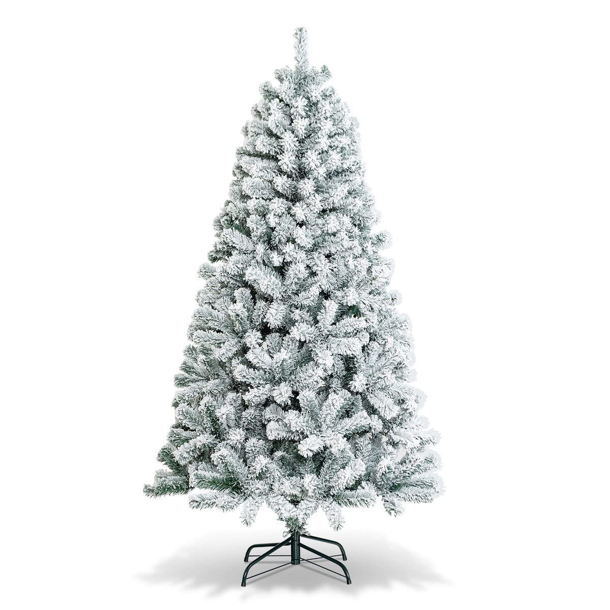 COSTWAY 4 FT Pre-lit Christmas Tree, Artificial Holiday Xmas Tree