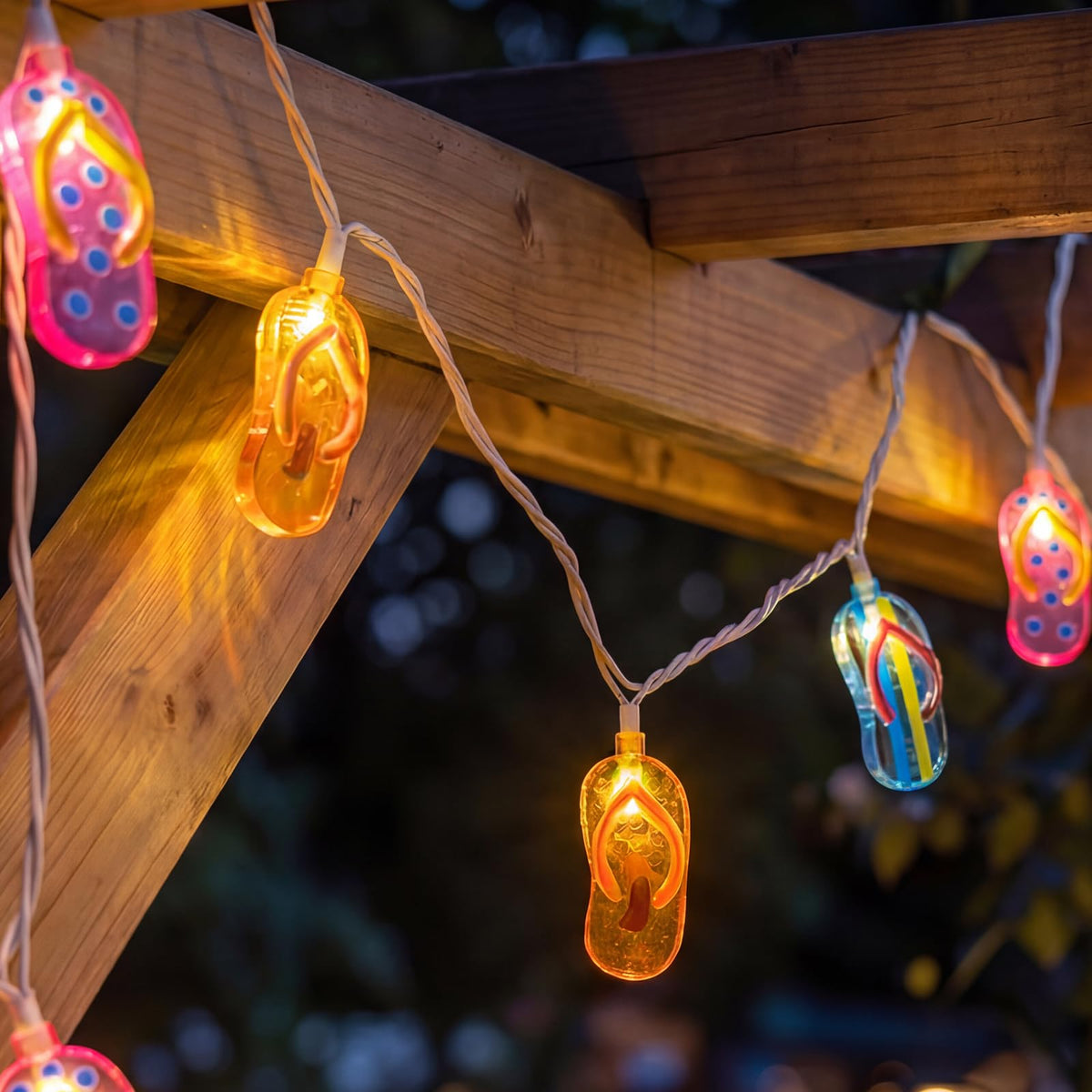 Oviejo Thanksgiving Day Tricolor Maple Leaf String Light with 10 LED Bulbs, 8.5Ft Plug in Multi-Color Fall Lights for Autumn Thanksgiving Day Halloween Christmas Home Decor, Black Wire