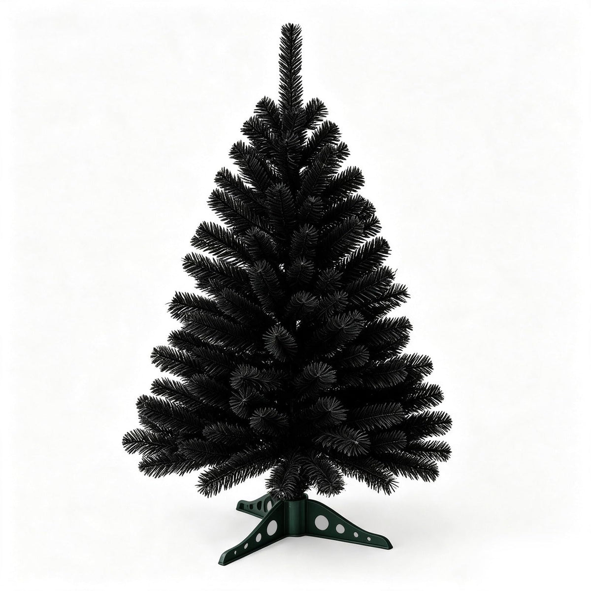 3FT Small Christmas Tree – Premium Mini Xmas Artificial Trees for Home, Tabletop, Office, Apartment, Indoor Holiday Decorations, Easy-Assembly Metal Hinges & Foldable Base (Dark Green)