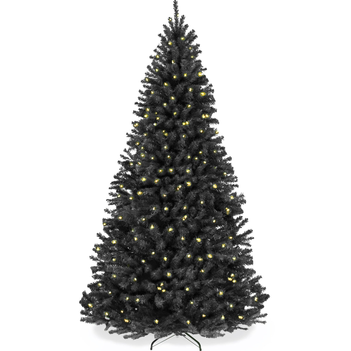 Best Choice Products 6ft Artificial Christmas Tree with LED Twinkling Lights, Pre-Lit Spruce Realistic Holiday Xmas Décor, 250 Lights, 798 Tips