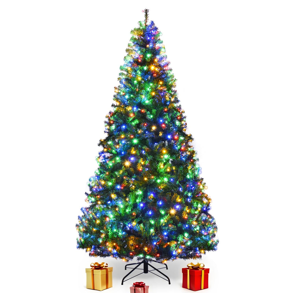 COSTWAY 4 FT Pre-lit Christmas Tree, Artificial Holiday Xmas Tree