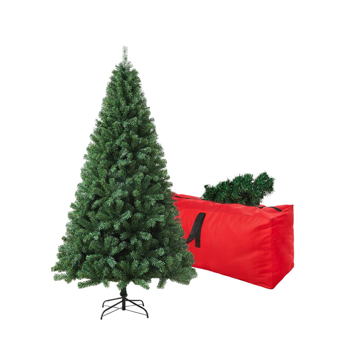 4ft Green Artificial Christmas Tree,Arbol de Navidad Small Fake Xmas Tree