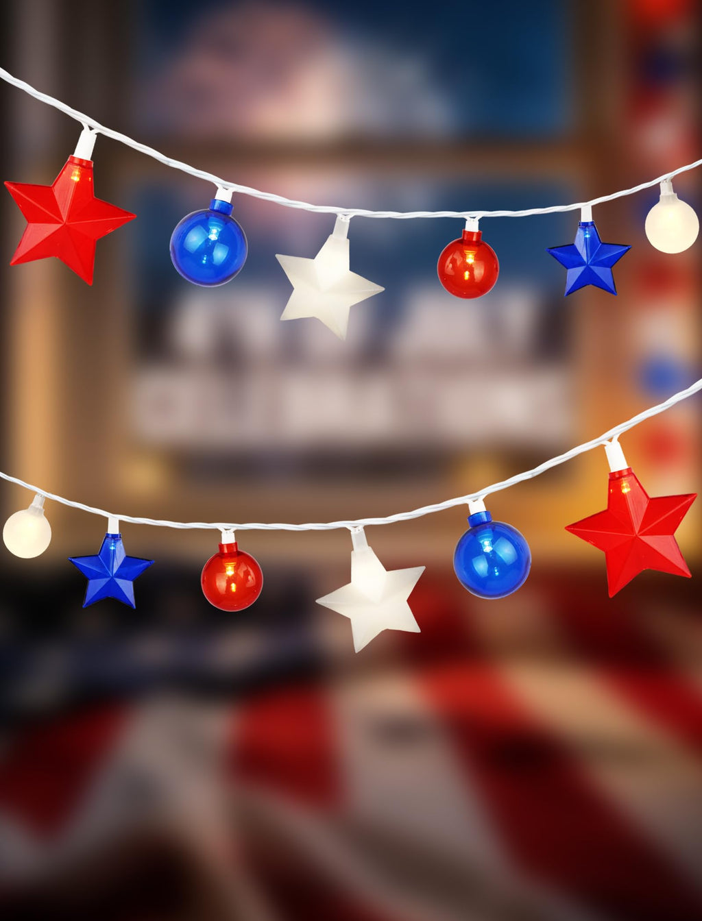 Christmas Chili Pepper Lights, 35 Plug-In Red/Green Pepper Hanging Lights
