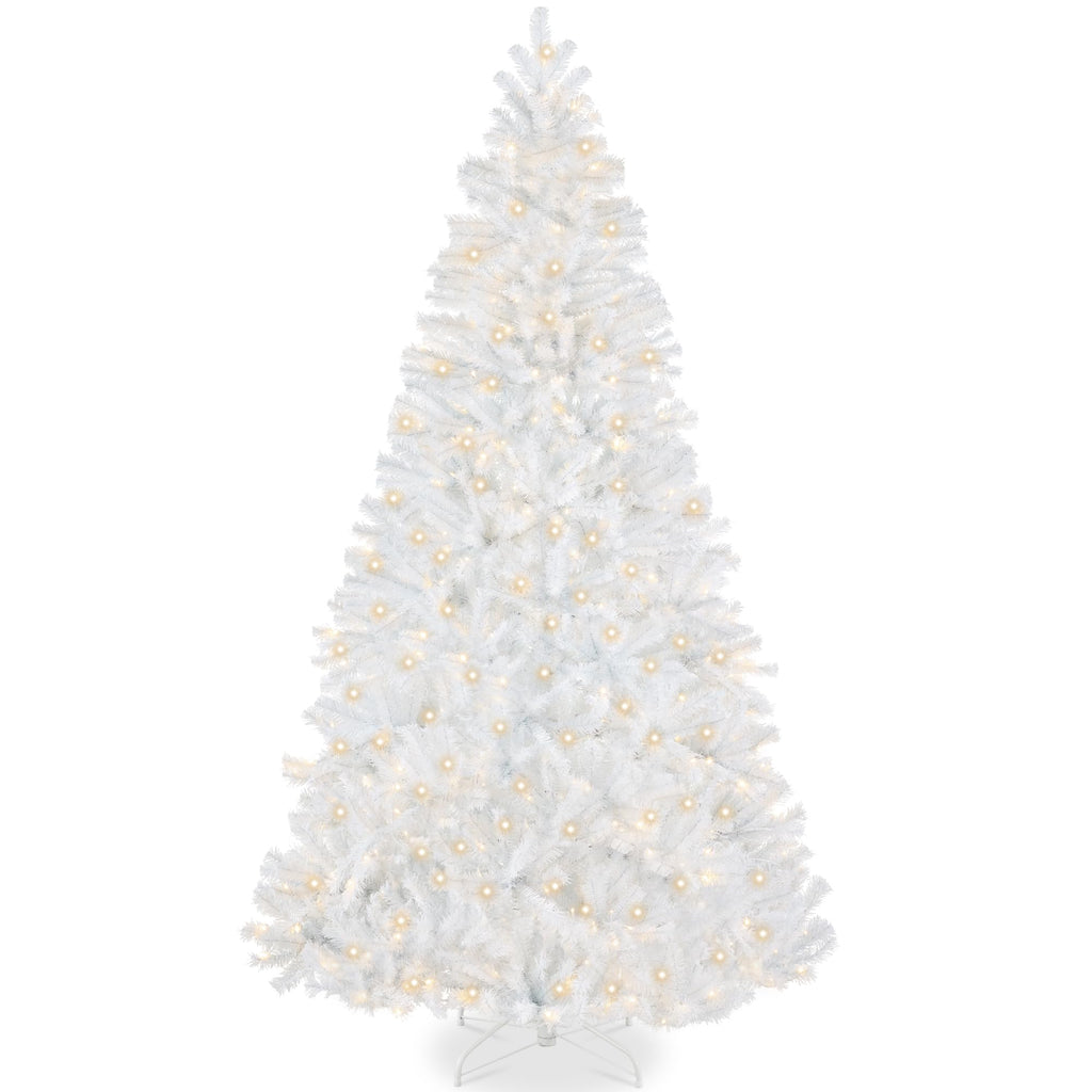 Best Choice Products 6ft Artificial Christmas Tree with LED Twinkling Lights, Pre-Lit Spruce Realistic Holiday Xmas Décor, 250 Lights, 798 Tips