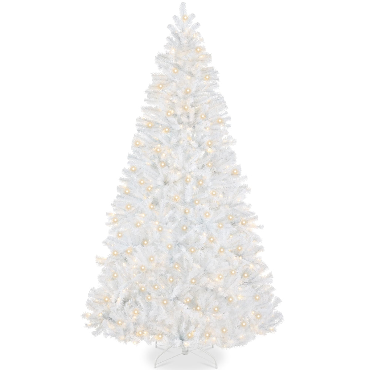 Best Choice Products 6ft Artificial Christmas Tree with LED Twinkling Lights, Pre-Lit Spruce Realistic Holiday Xmas Décor, 250 Lights, 798 Tips