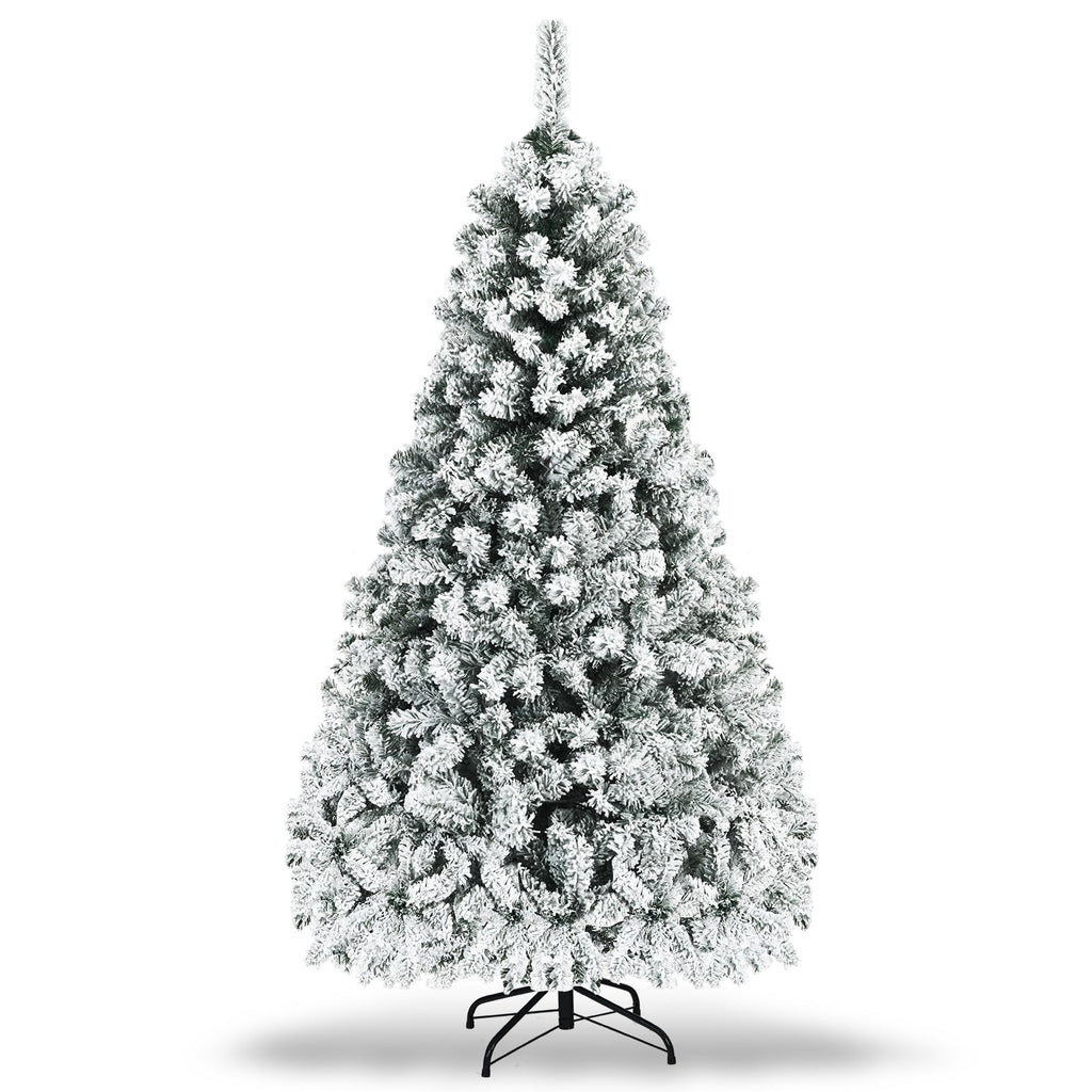 COSTWAY 4 FT Pre-lit Christmas Tree, Artificial Holiday Xmas Tree