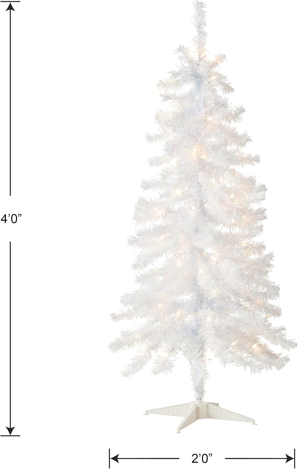 National Tree Company 4ft Pre-Lit Mini Artificial Christmas Tree