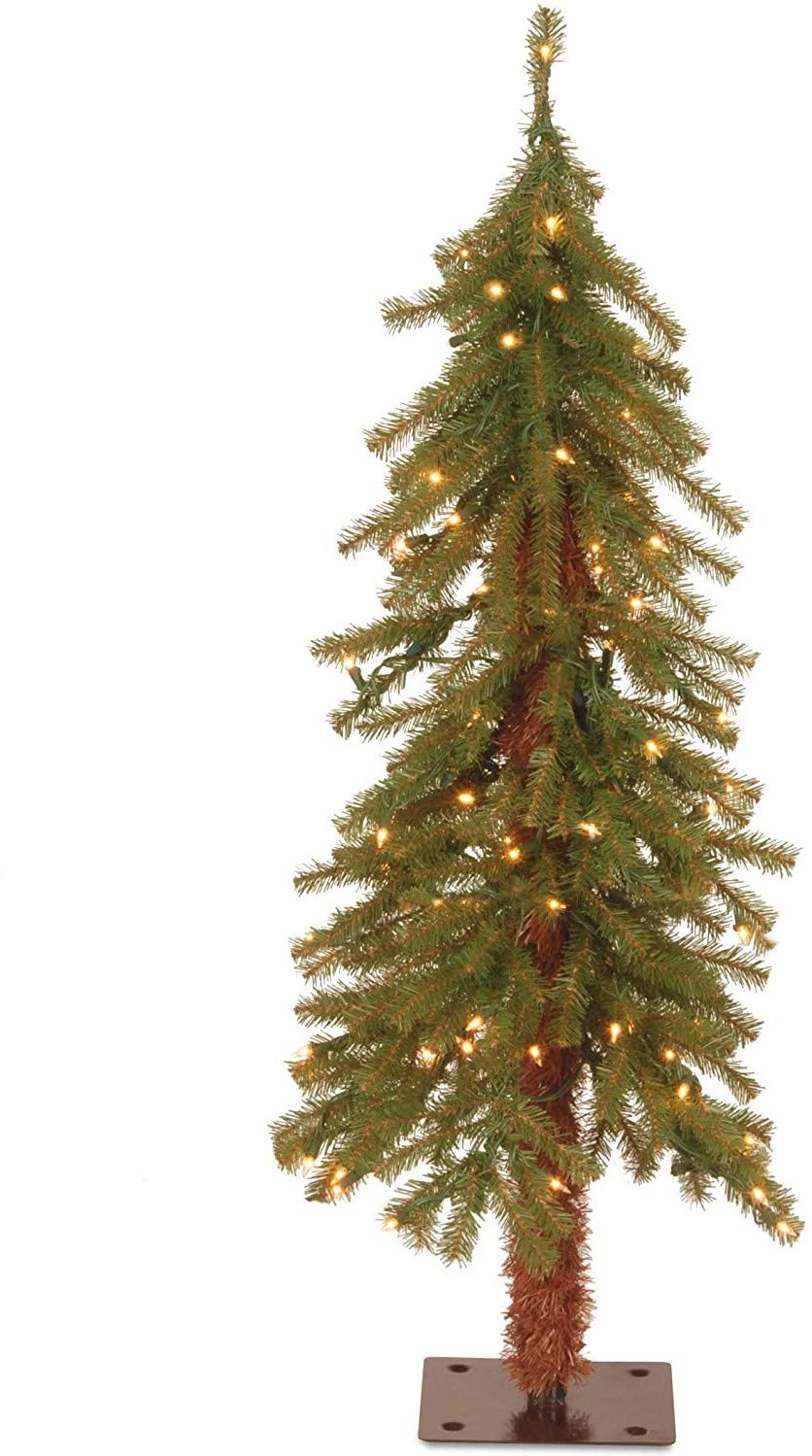 National Tree Company 4ft Pre-Lit Hickory Cedar Artificial Christmas Tree
