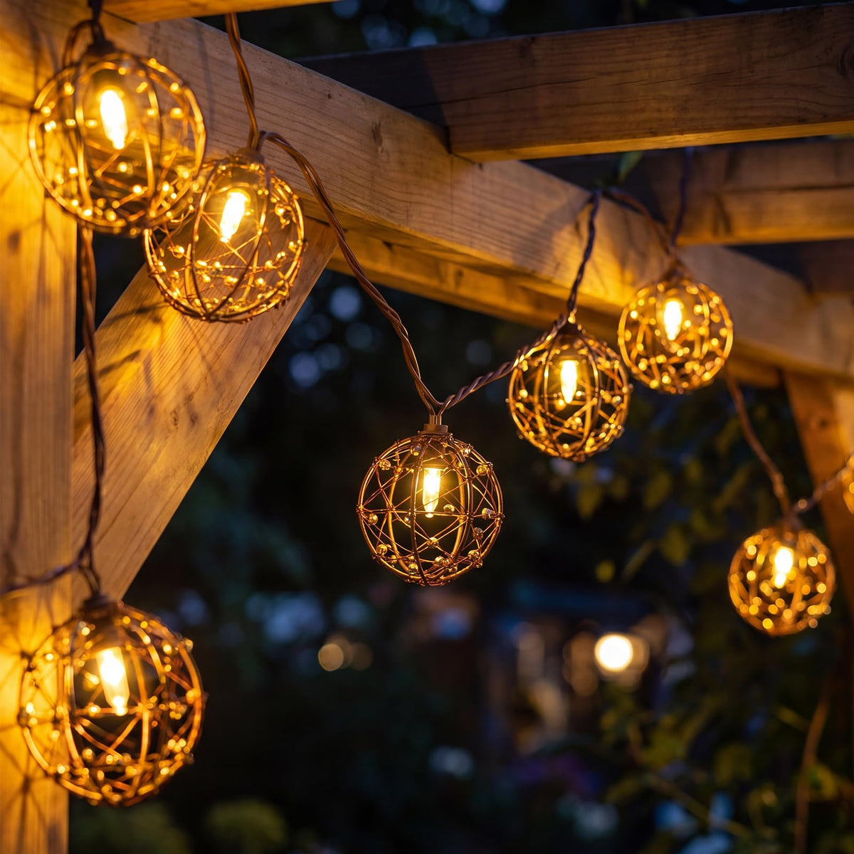 Oviejo Thanksgiving Day Tricolor Maple Leaf String Light with 10 LED Bulbs, 8.5Ft Plug in Multi-Color Fall Lights for Autumn Thanksgiving Day Halloween Christmas Home Decor, Black Wire