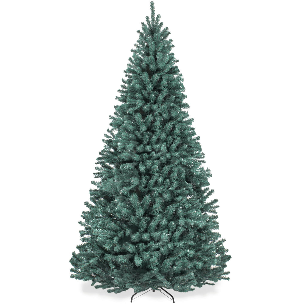 Best Choice Products Artificial Christmas Tree, 7.5ft Premium Unlit Realistic Spruce Holiday Décor w/Dense Branches, Easy Assembly, Metal Base