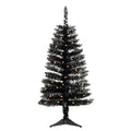 4ft Green Christmas Tree with Light，Small Artificial Xmas Tree
