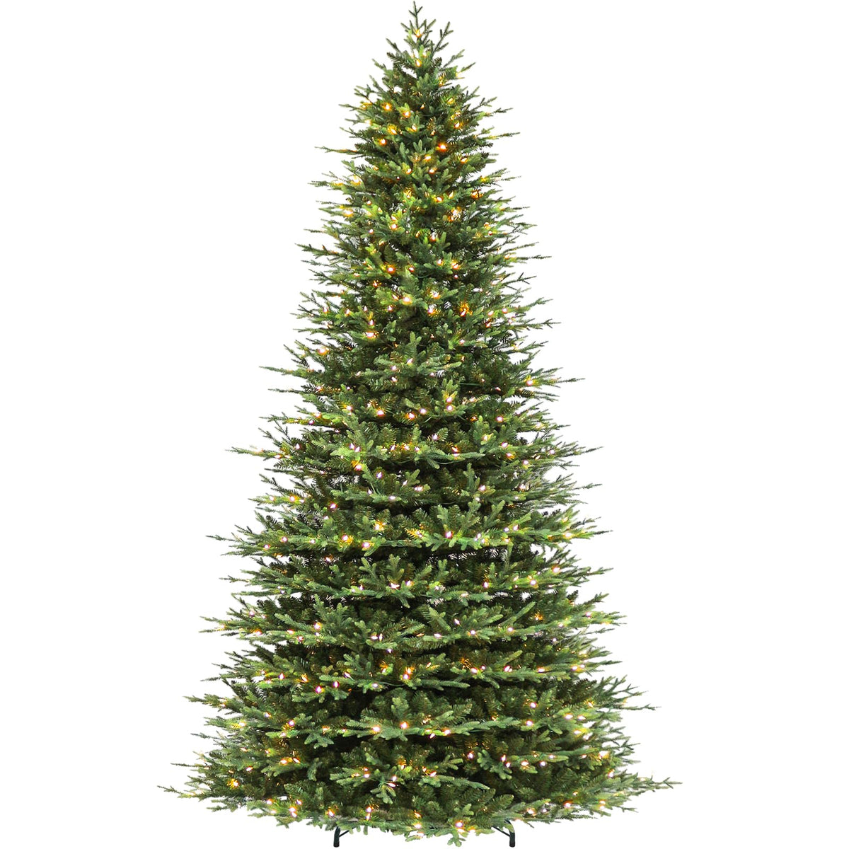 Hykolity 7.5 ft Prelit Christmas Tree with Realistic PE Foliage