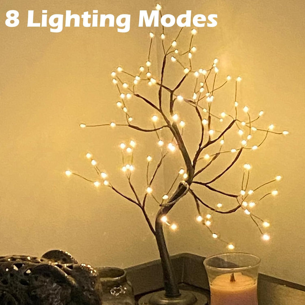 FUCHSUN 108 LED Tabletop Tree Lights, Lighted Artificial Twinkle Tree Lamp