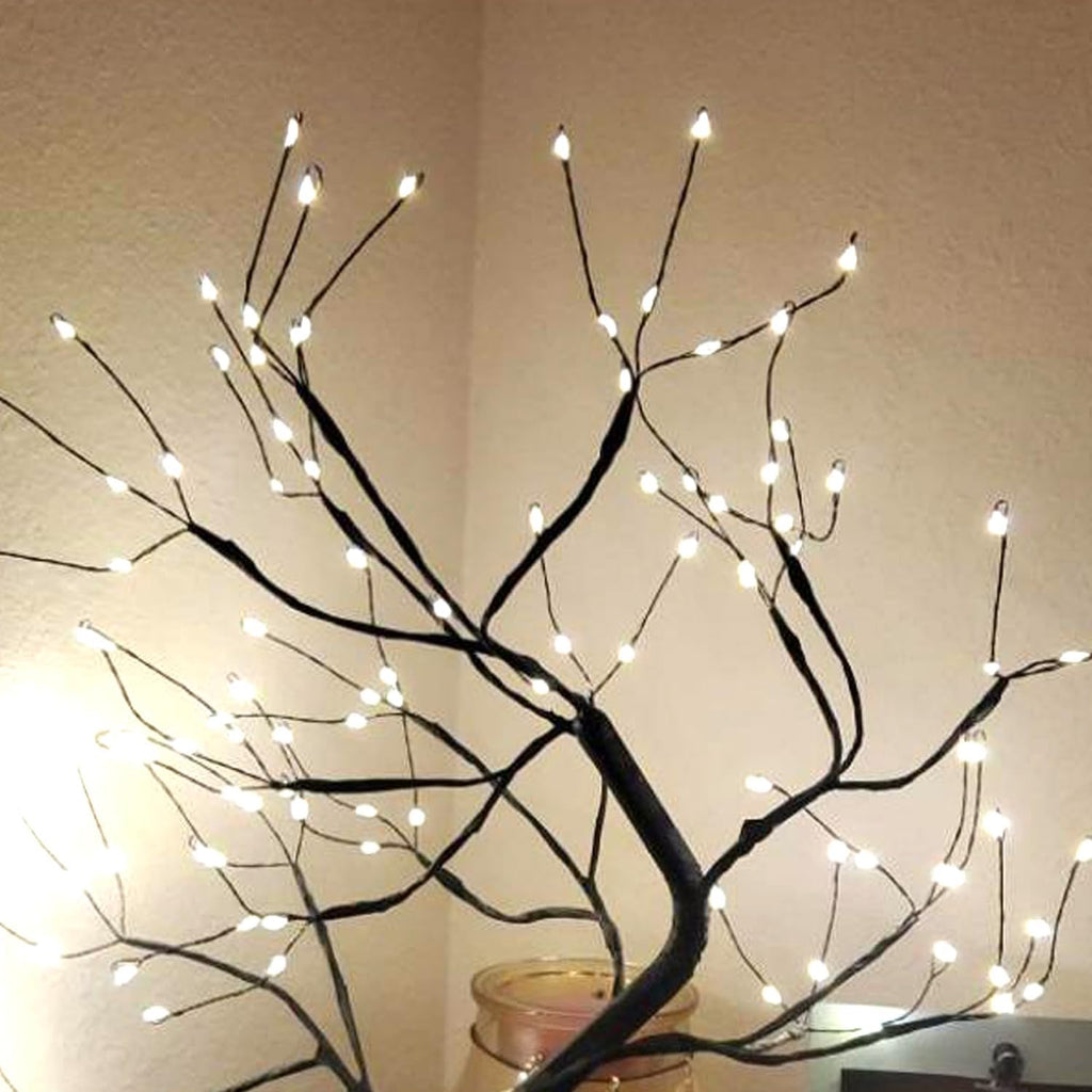 FUCHSUN 108 LED Tabletop Tree Lights, Lighted Artificial Twinkle Tree Lamp