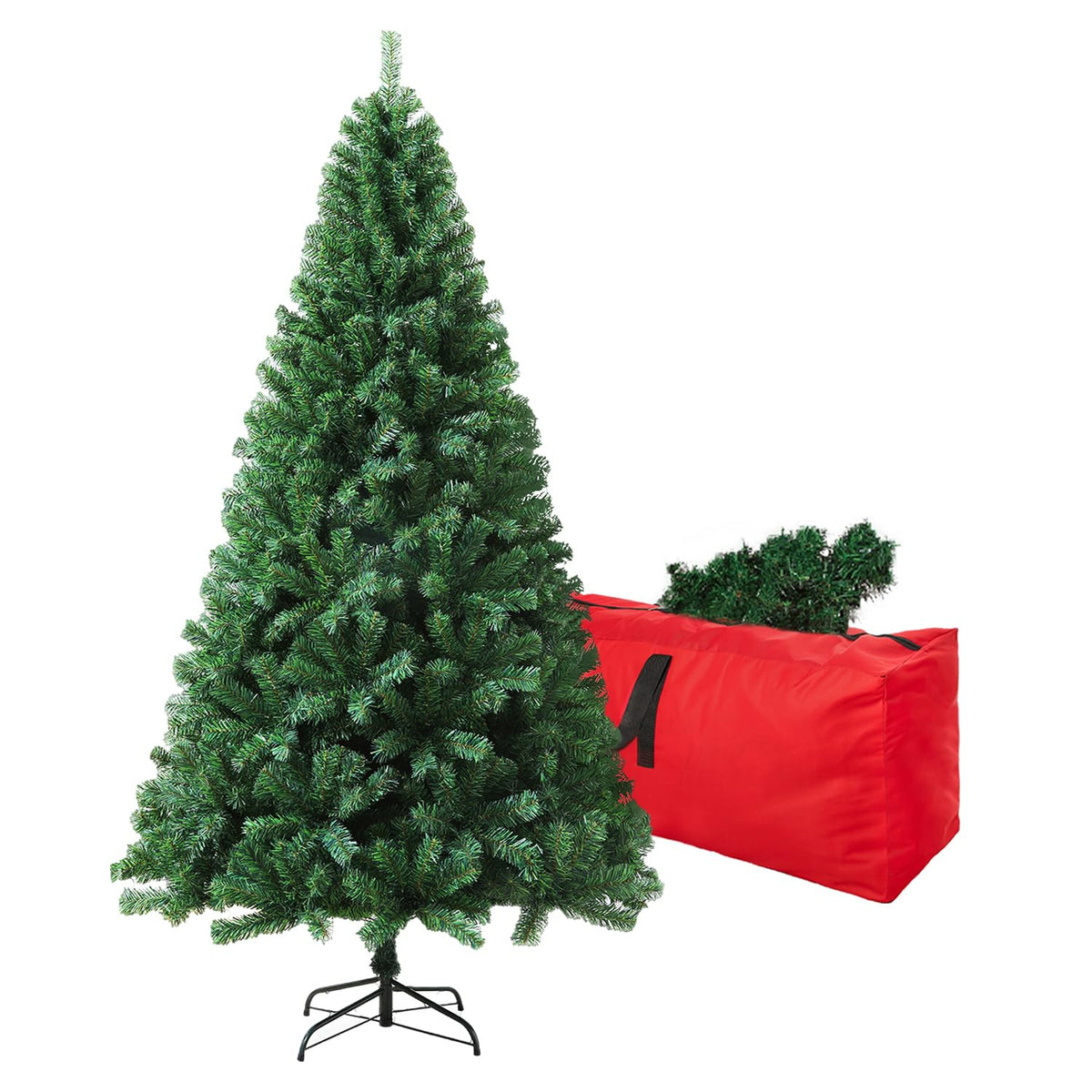 4ft Green Artificial Christmas Tree,Arbol de Navidad Small Fake Xmas Tree