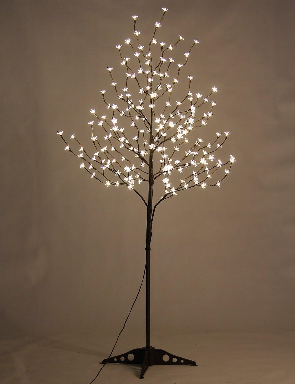 Lightshare 6.5FT 208 LED Cherry Blossom Tree, Lighted Artificial Tree for Decoration Inside and Outside, Home Patio Wedding Festival Christmas Decor