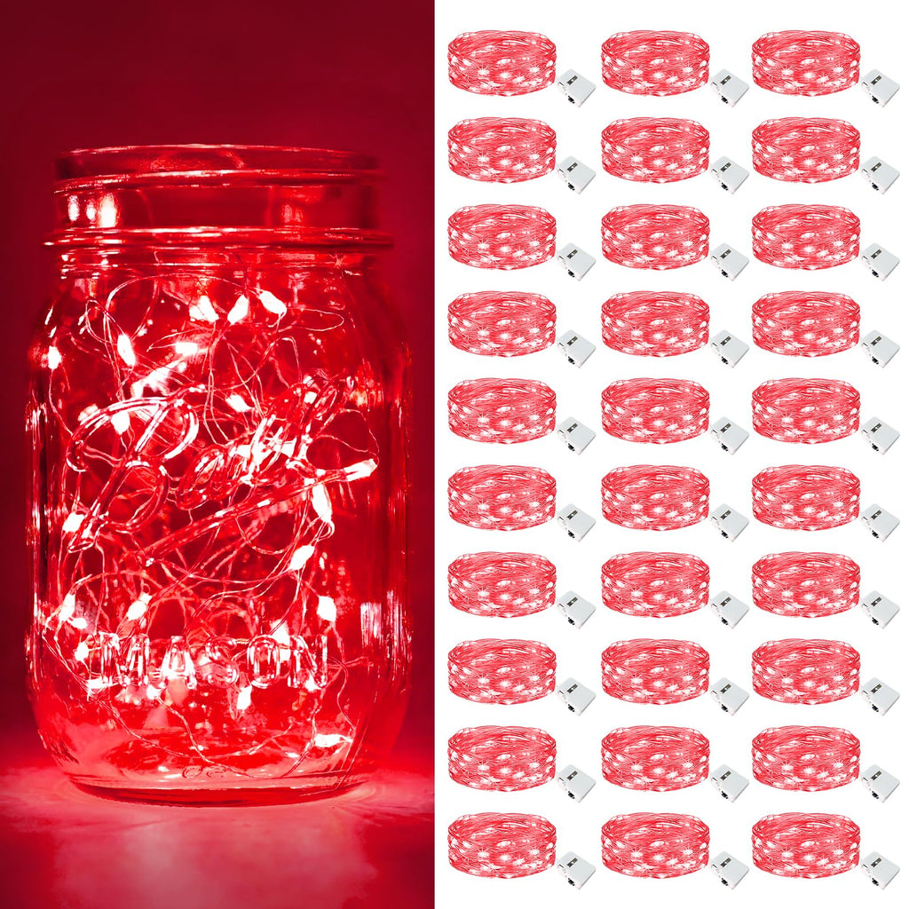 btfarm 30 Pack Fairy Lights Battery Operated Twinkle Lights with 3 Modes