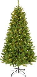 National Tree Company 6ft Pre-Lit North Valley Spruce Christmas Tree