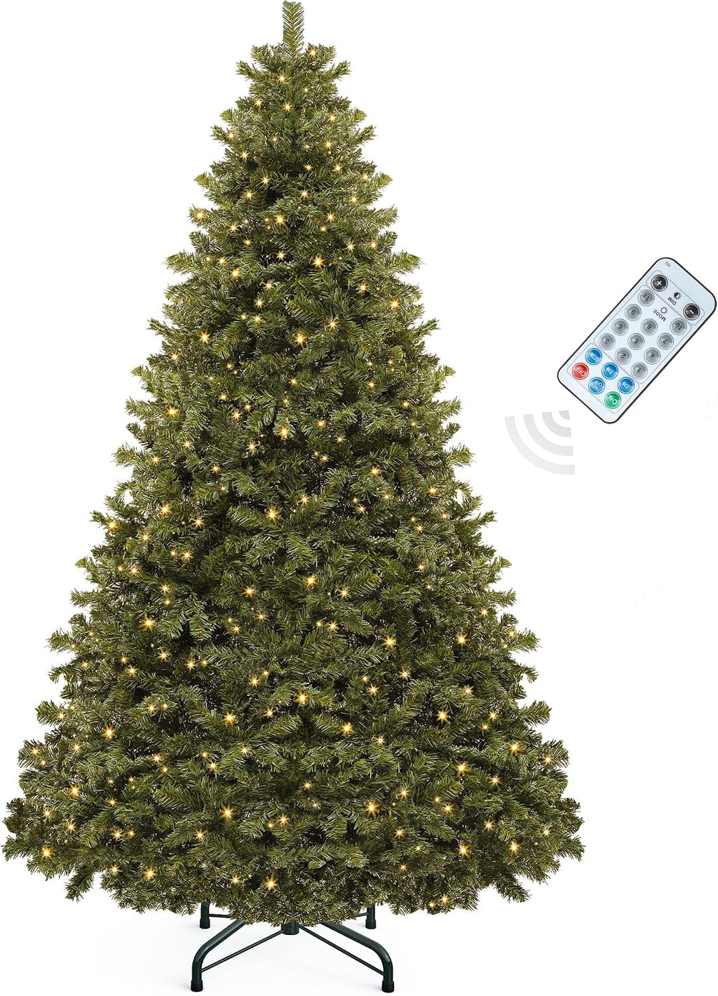 YITAHOME Prelit Green Christmas Tree 6ft with Remote