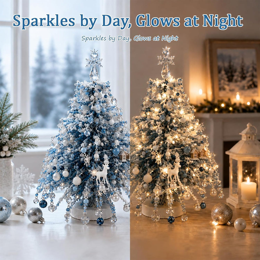 DIY Beaded Christmas Tree Kit for Adults (All Styles - 5Pcs)