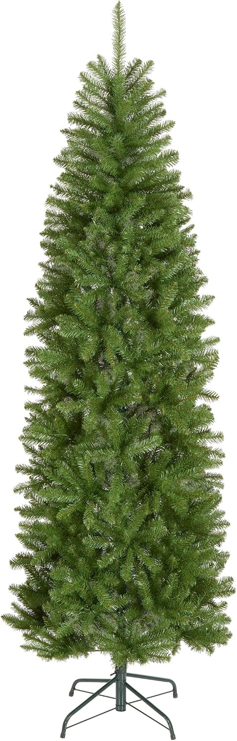 National Tree Company 7ft Unlit Kingswood Fir Slim Christmas Tree