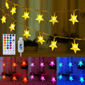 Minetom 23ft Star String Lights for Bedroom, 50LED USB Fairy Lights Indoor