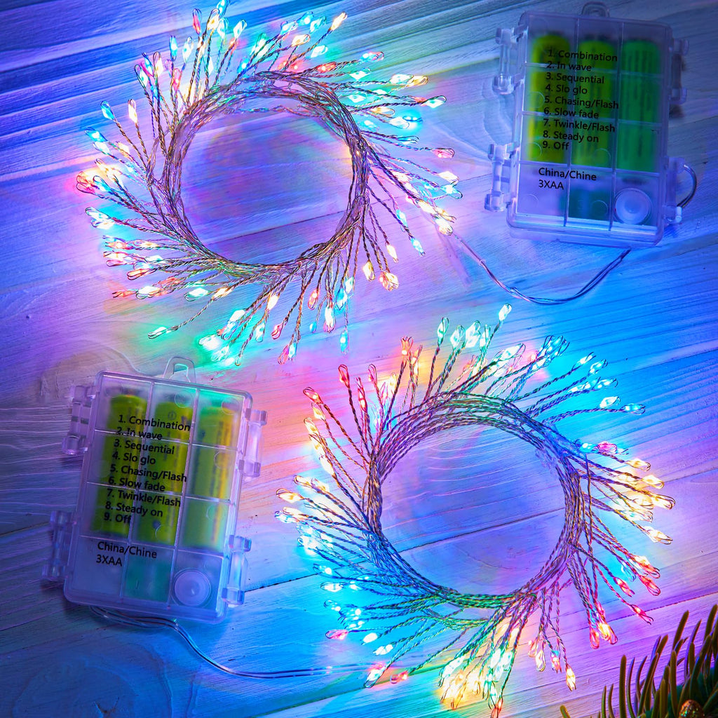 Minetom Fairy Lights Battery Operated, Twinkle String Lights 5ft 60LED