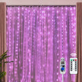 Brightown 300 LED Fairy Curtain Lights, 9.8ft x 9.8ft Curtain String Lights