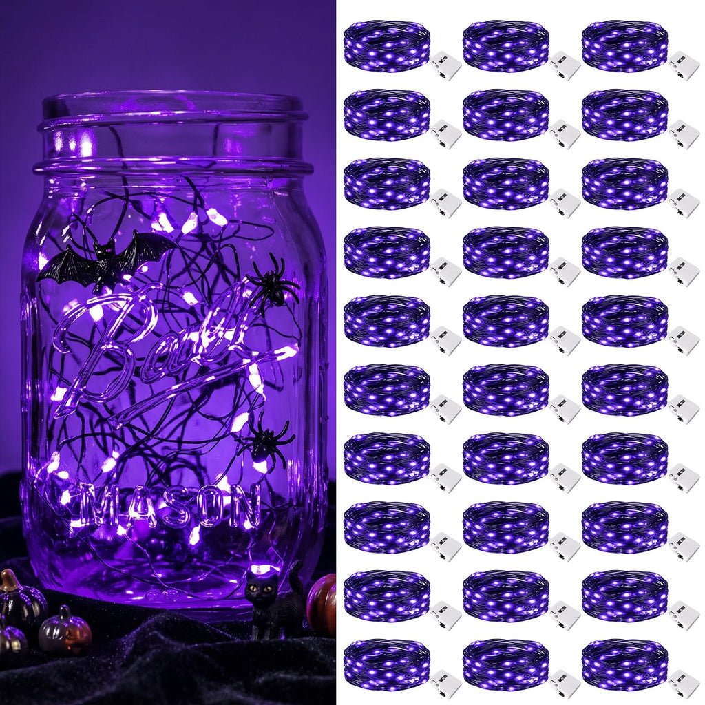 btfarm 30 Pack Fairy Lights Battery Operated Twinkle Lights with 3 Modes
