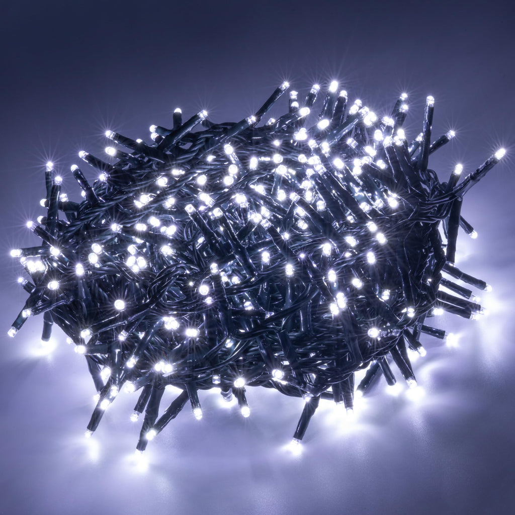 AWQ 500LED 49ft Christmas Cluster Lights String Light Decoration Warm White