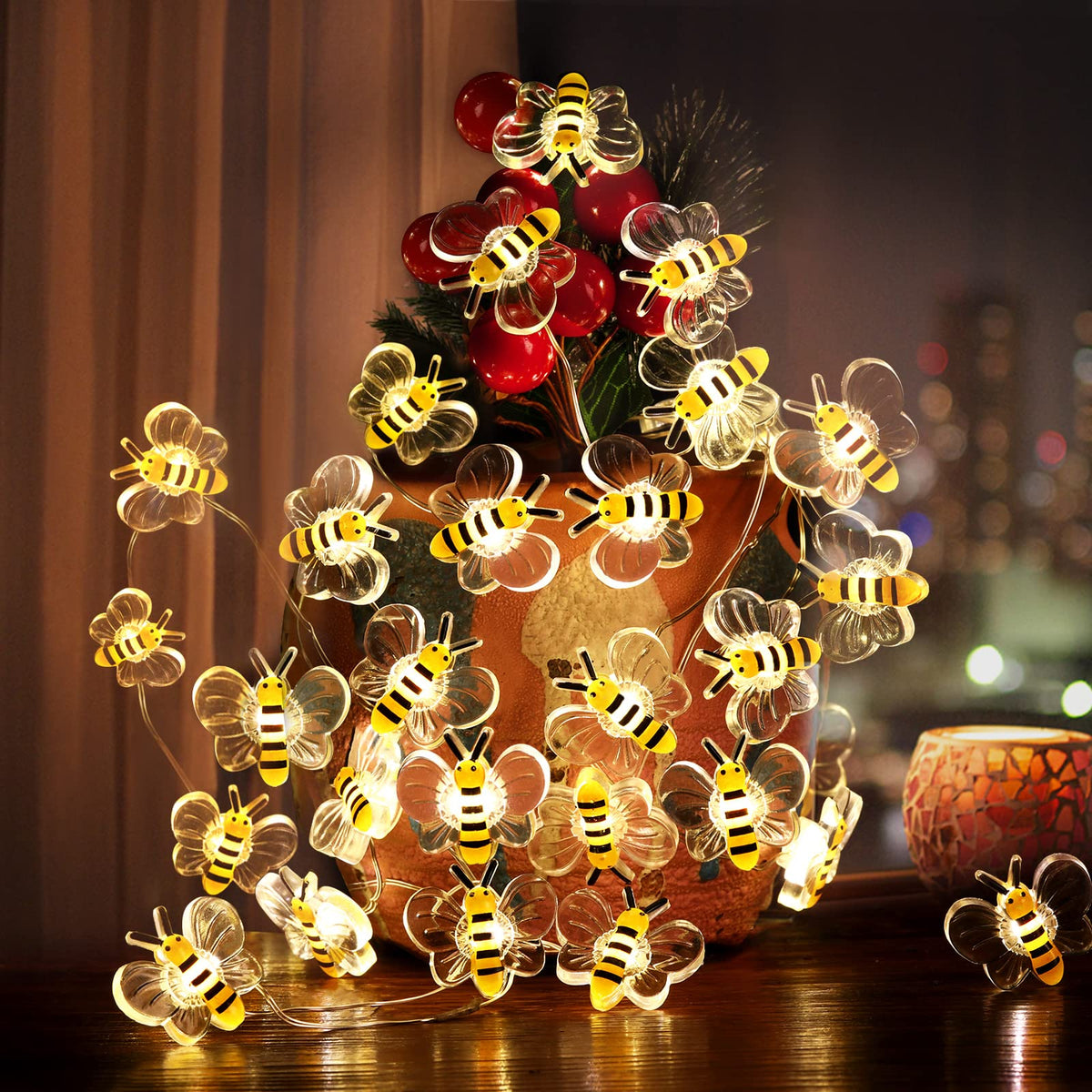 Coquimbo Mushroom Lights Room Cottagecore Decor: Gifts for Teen Girls Boys Kids, 10FT 30LED Fairy Lights Battery Operated Cute Mushroom Lamp Decorations for Birthday Christmas Party Wedding Home