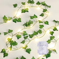 Fall Garland with Lights, Autumn Maple Leaf Lights, Fall Decor 14.7FT 40LED