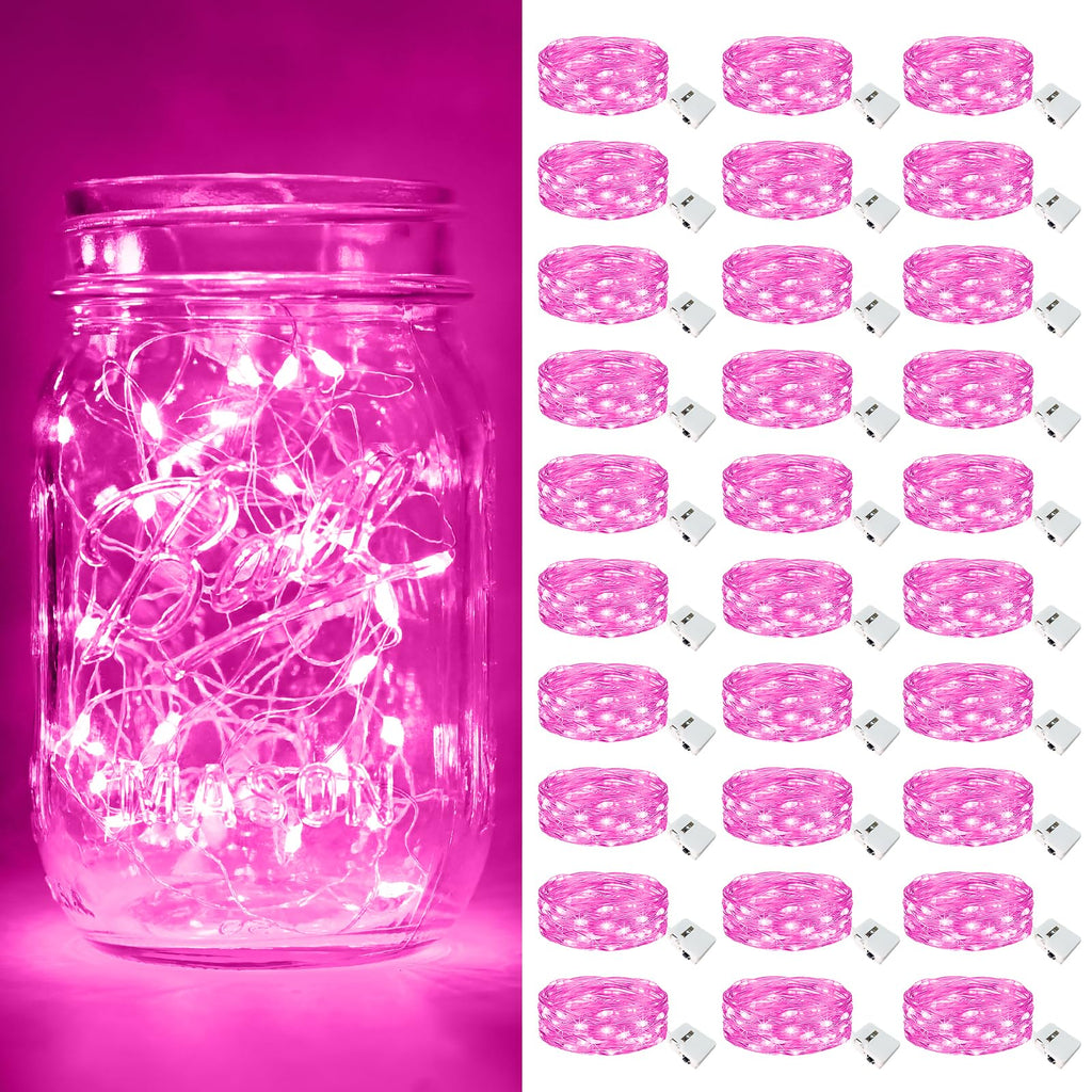 btfarm 30 Pack Fairy Lights Battery Operated Twinkle Lights with 3 Modes