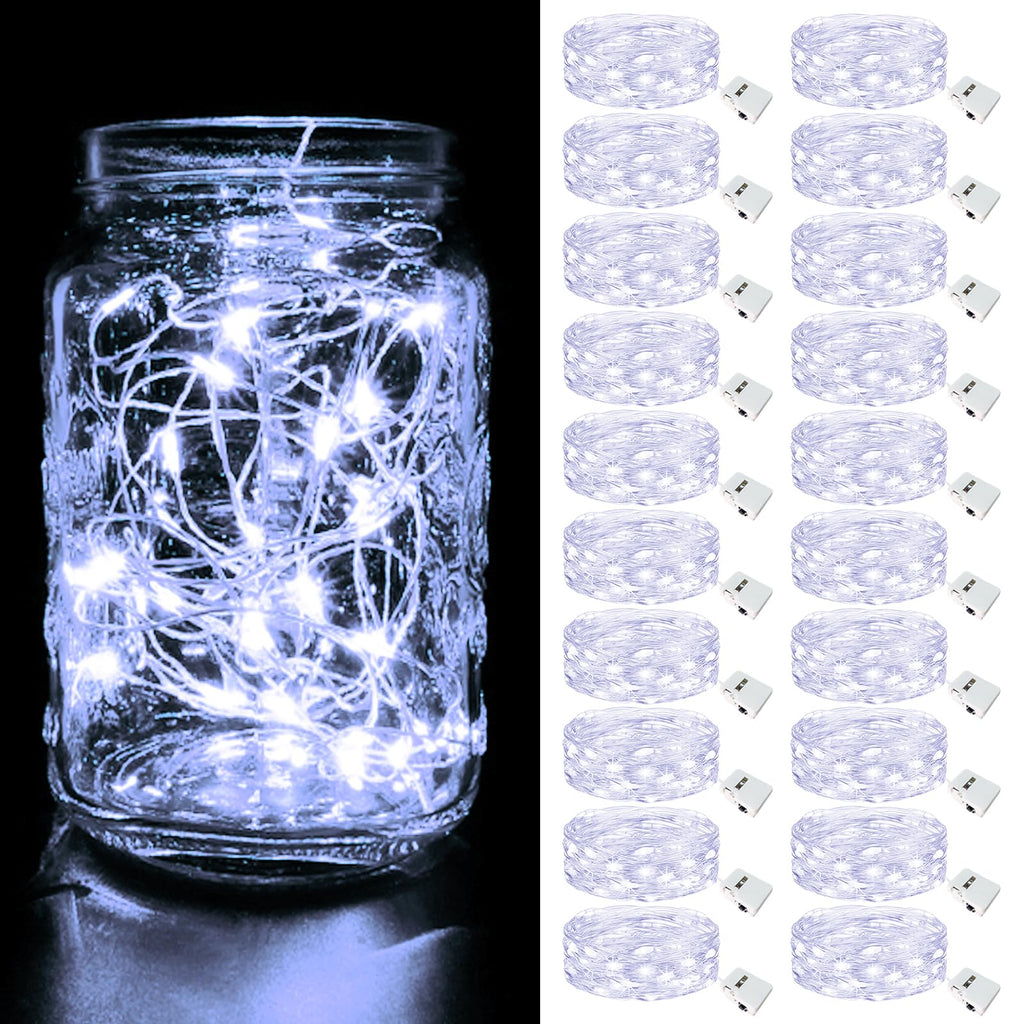 btfarm 30 Pack Fairy Lights Battery Operated Twinkle Lights with 3 Modes