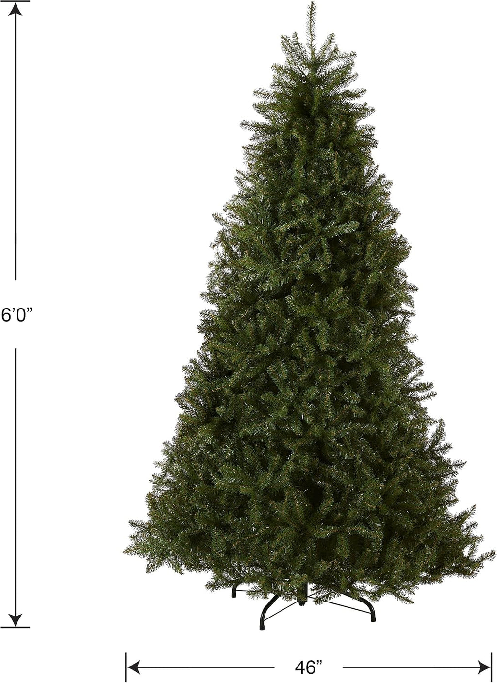 National Tree Company 6ft Unlit Dunhill Fir Artificial Full Christmas Tree