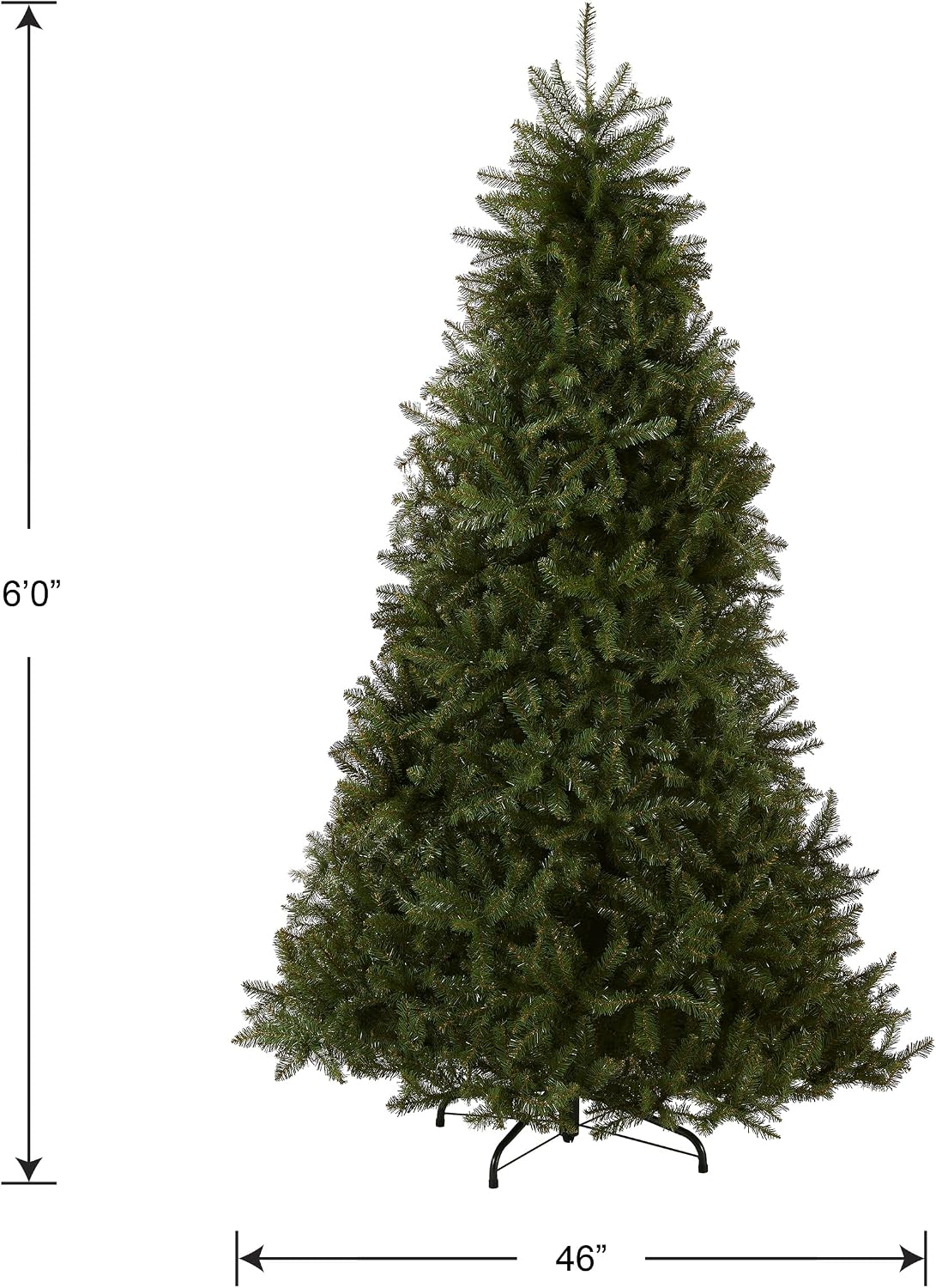 National Tree Company 6ft Unlit Dunhill Fir Artificial Full Christmas Tree