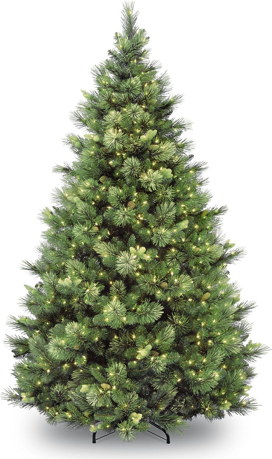 National Tree Company 7.5ft Pre-Lit Carolina Pine Artificial Christmas Tree