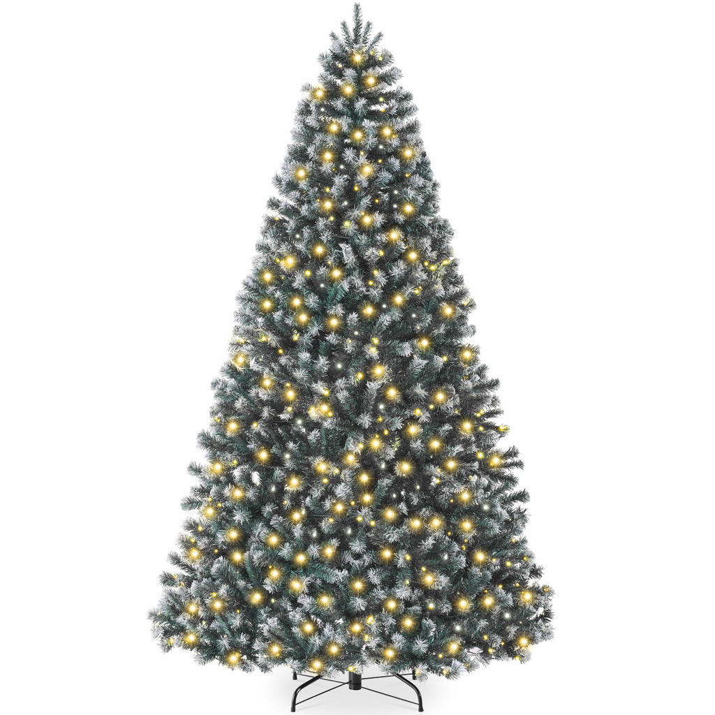 Best Choice Products 6ft Artificial Christmas Tree with LED Twinkling Lights, Pre-Lit Spruce Realistic Holiday Xmas Décor, 250 Lights, 798 Tips