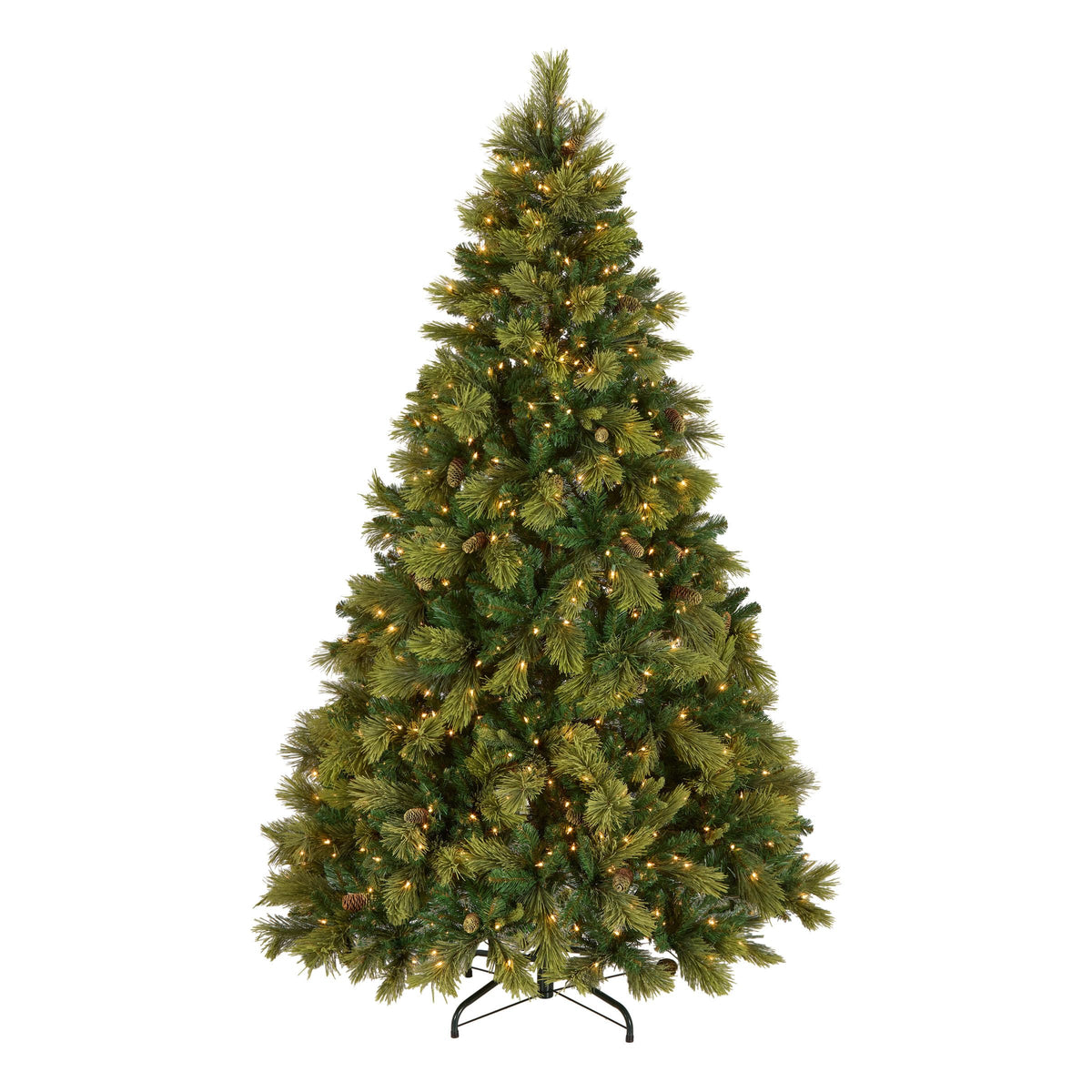 National Tree Company 7.5ft Pre-Lit Carolina Pine Artificial Christmas Tree