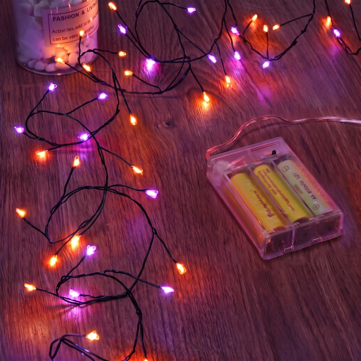 Minetom Fairy Lights Battery Operated, Twinkle String Lights 5ft 60LED