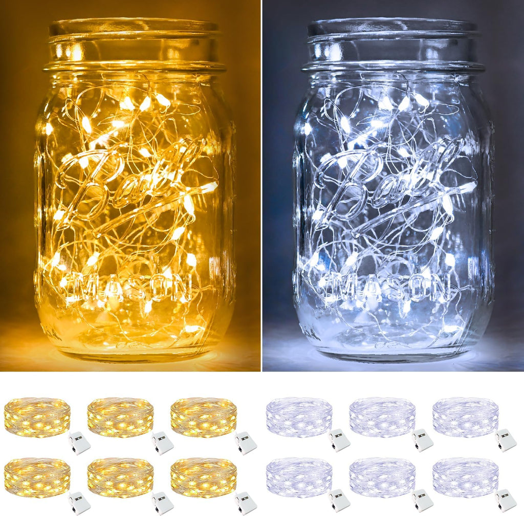 btfarm 30 Pack Fairy Lights Battery Operated Twinkle Lights with 3 Modes