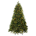 6.5FT Pre-Lit Artificial Christmas Tree with 650 White Lights
