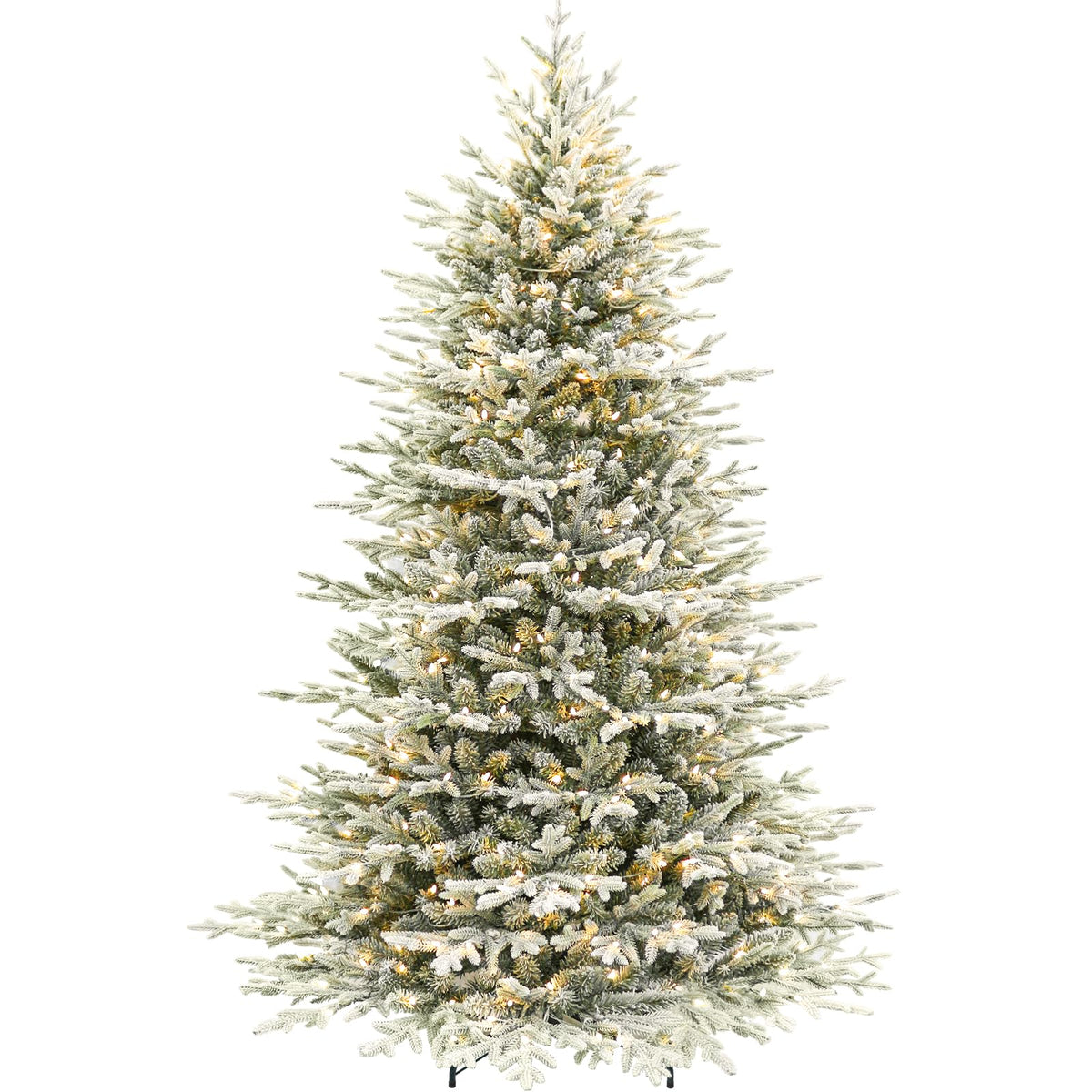 Hykolity 7.5 ft Prelit Christmas Tree with Realistic PE Foliage