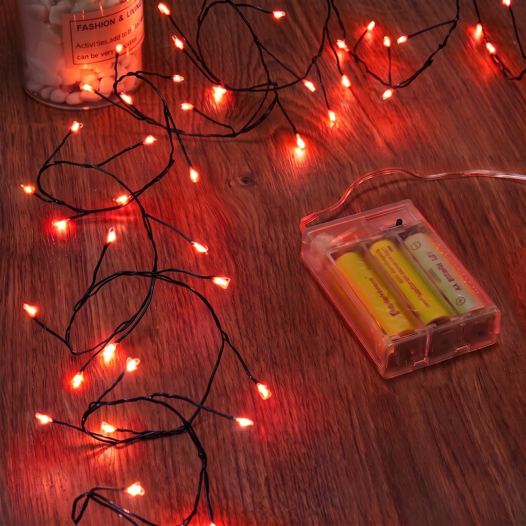 Minetom Fairy Lights Battery Operated, Twinkle String Lights 5ft 60LED