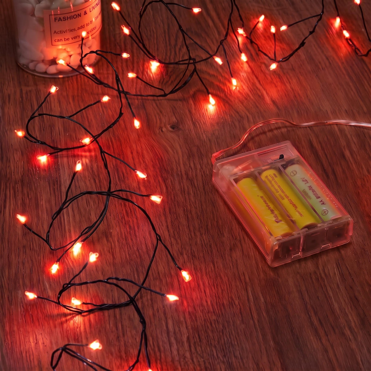 Minetom Fairy Lights Battery Operated, Twinkle String Lights 5ft 60LED