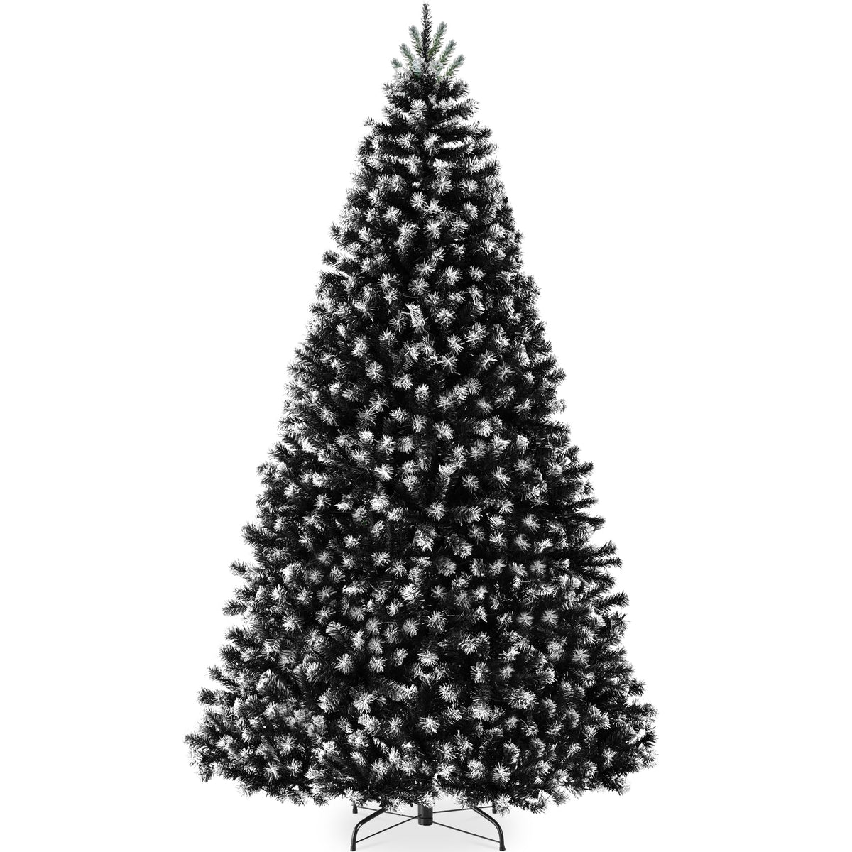 Best Choice Products Artificial Christmas Tree, 7.5ft Premium Unlit Realistic Spruce Holiday Décor w/Dense Branches, Easy Assembly, Metal Base